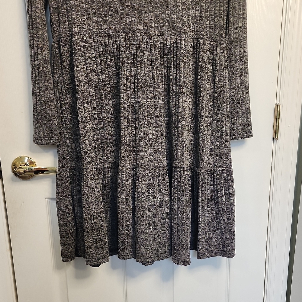 SHEIN Charcoal Long Sleeve Dress - Picture 7 of 10